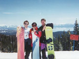 Snowboarding in Tahoe