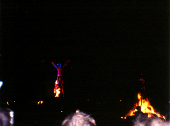 The Man Burns!
